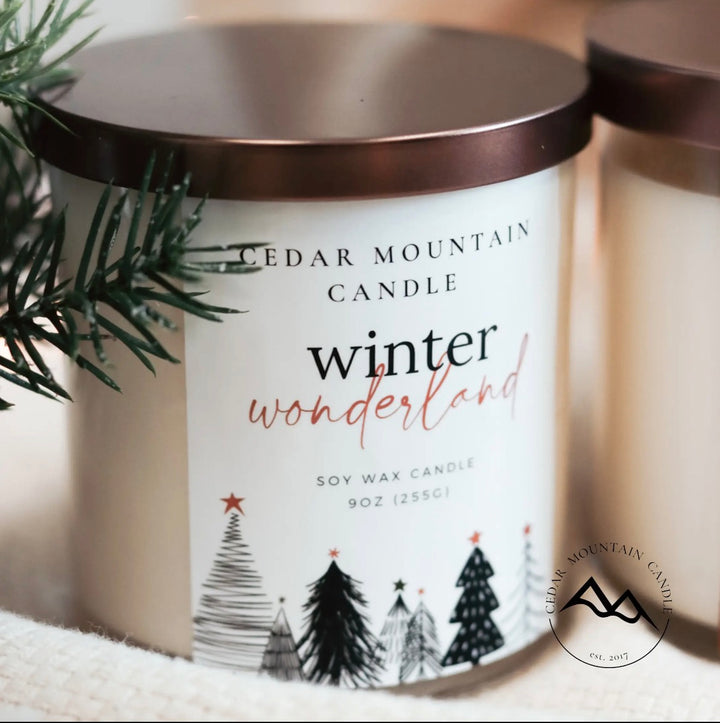 Winter Wonderland Holiday Candle