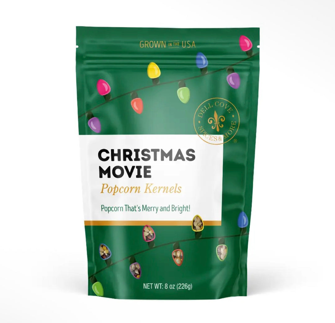 Christmas Movie Popcorn- Holiday Popcorn Kernels 8oz