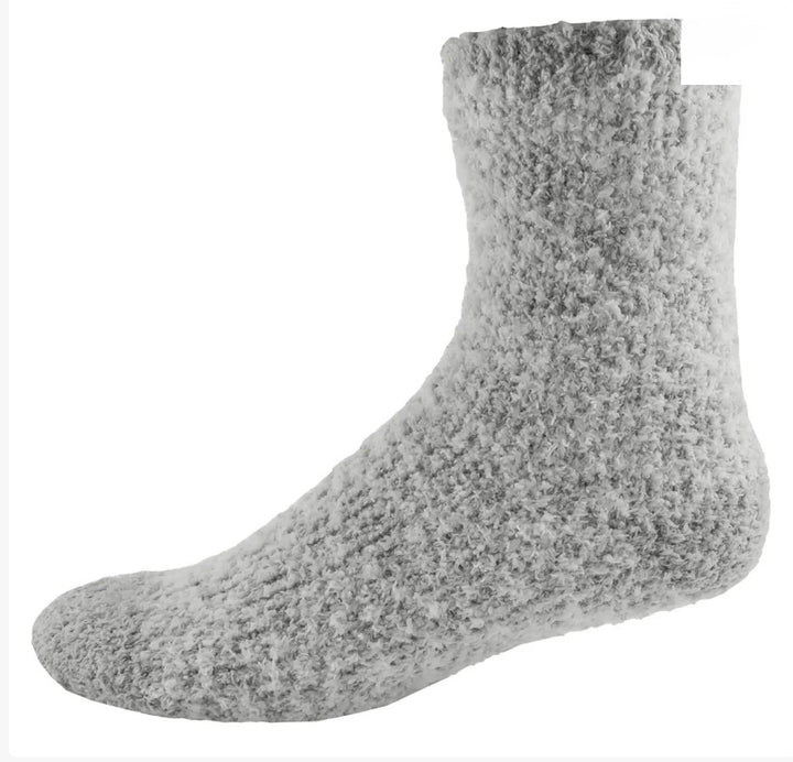 Fashion Fuzzy Feet Crew Socks