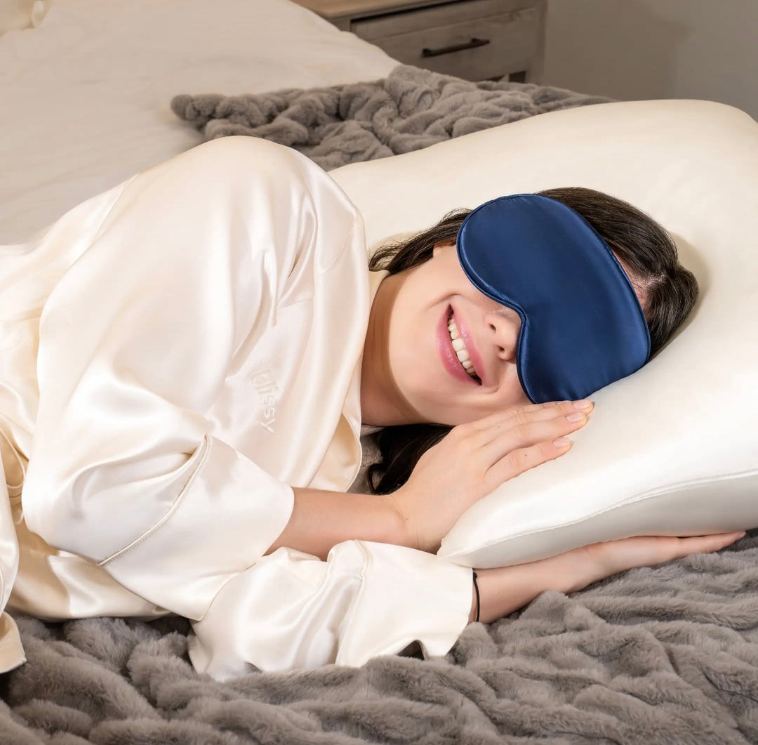 Blissy Blue Sleep Mask
