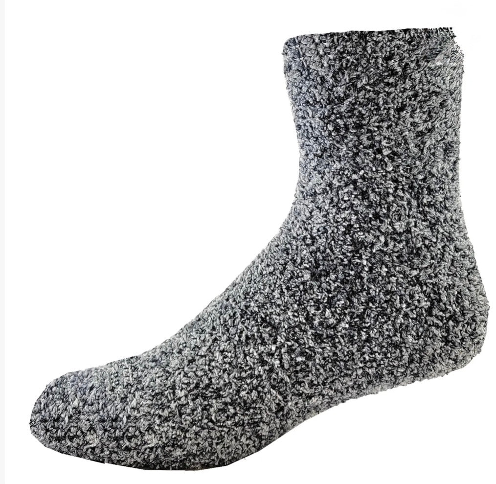 Fashion Fuzzy Feet Crew Socks