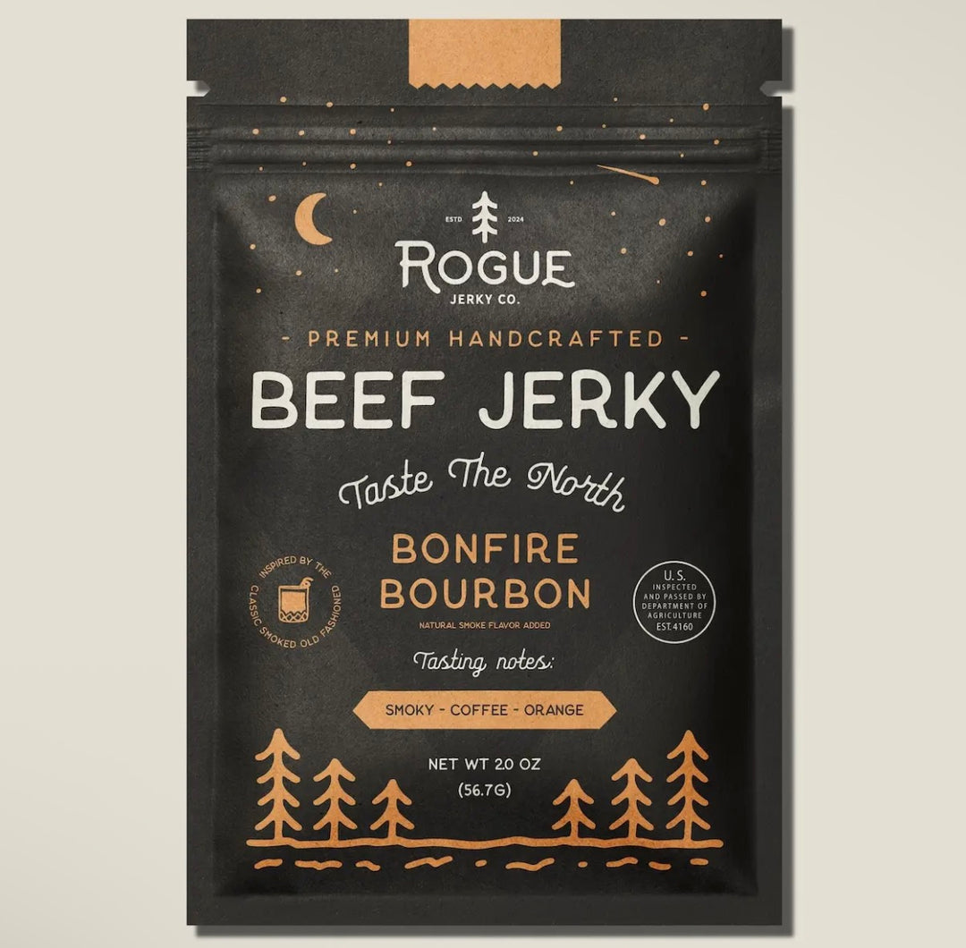 Bonfire Bourbon Beef Jerky