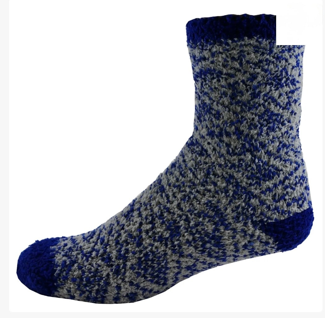 Fashion Fuzzy Feet Crew Socks