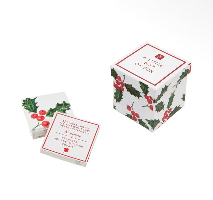 Holly Christmas Trivia &amp; Charades, Holiday Games