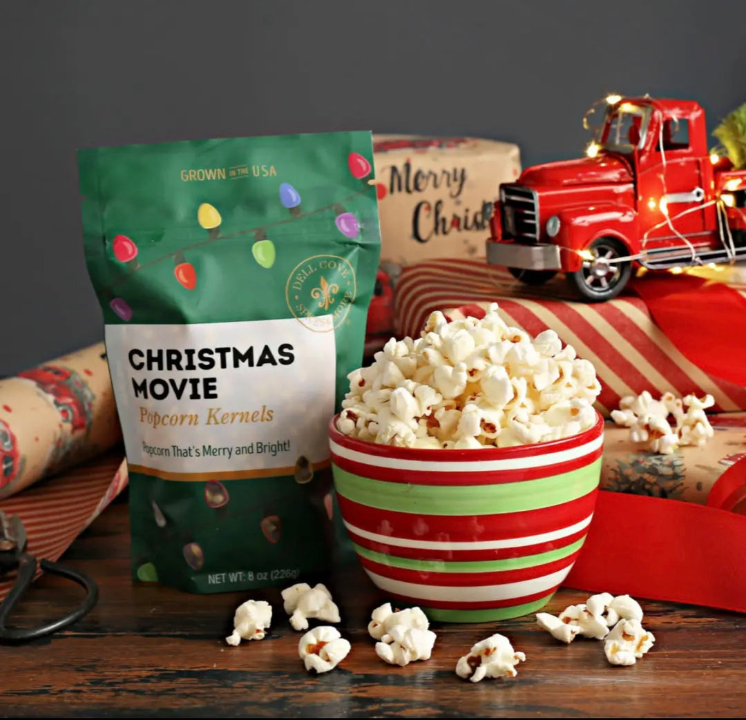 Christmas Movie Popcorn- Holiday Popcorn Kernels 8oz