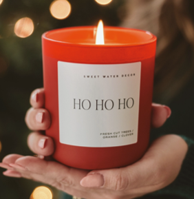 Ho Ho Ho 15 oz Soy Candle