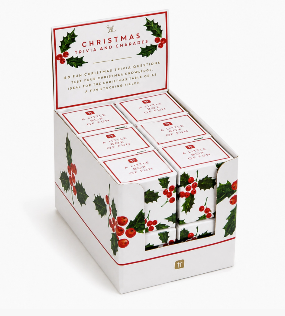 Holly Christmas Trivia &amp; Charades | Christmas Games