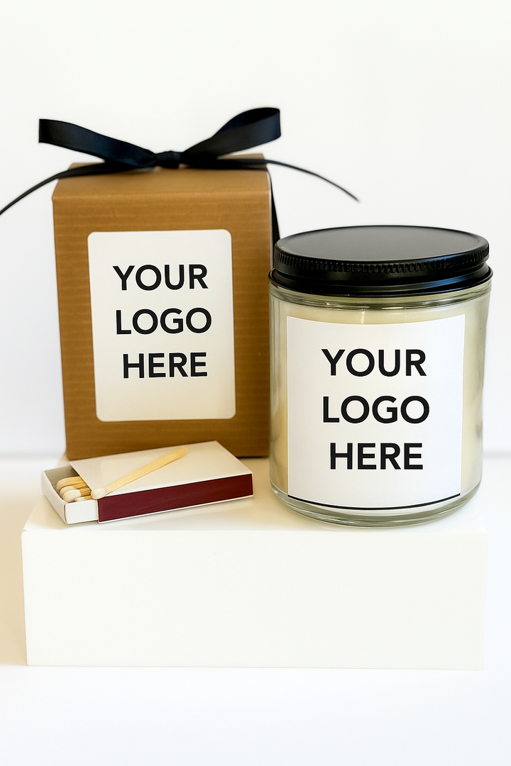 Branded Candle Gift Box – Personalized for Your Business