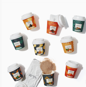 Mini Cup Hot Chocolate Set of 9