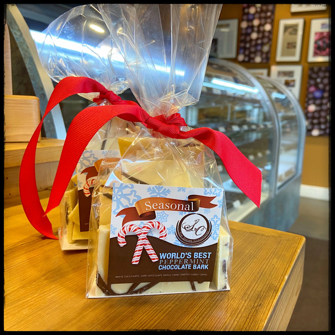 The Secret Chocolatier Peppermint Bark