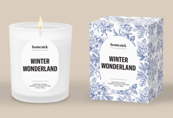 Winter Wonderland Holiday Candle