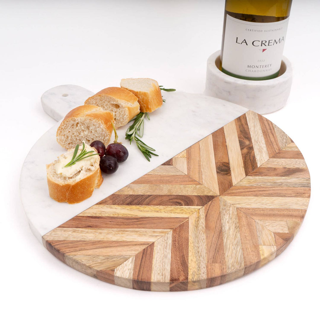 Marble Champagne &amp; Wine Coaster