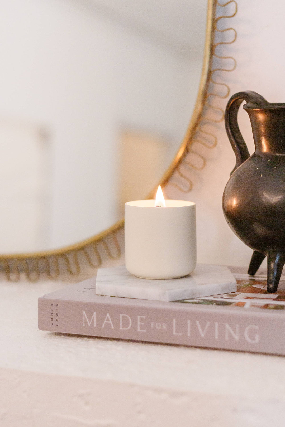 No. 06 - Ceramic Botanical Soy Candles