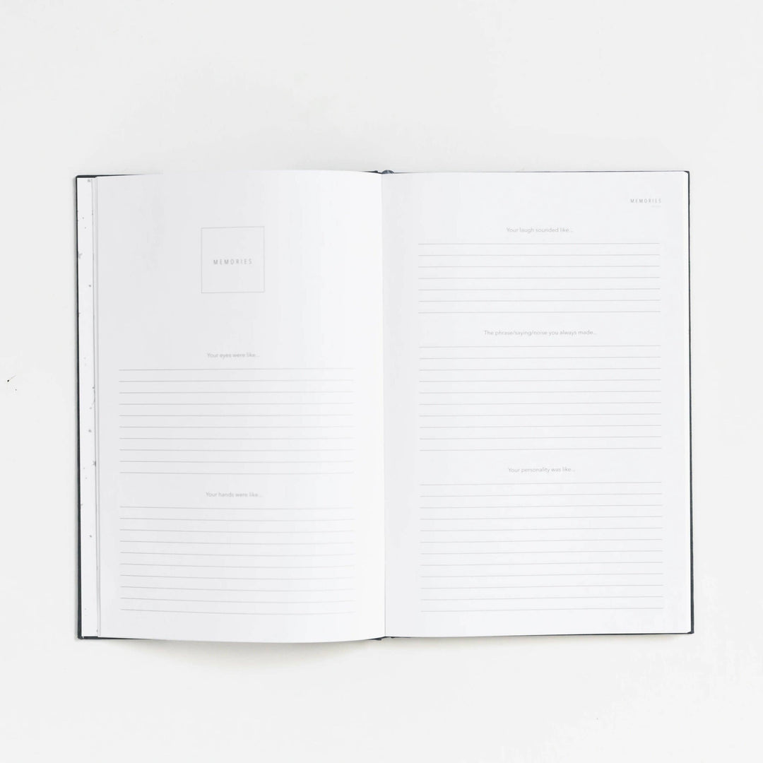 Honoring My Loved One: A Remembrance Journal: Deep Blue