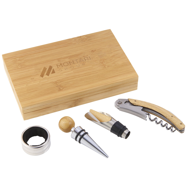 Bamboo Wine Set