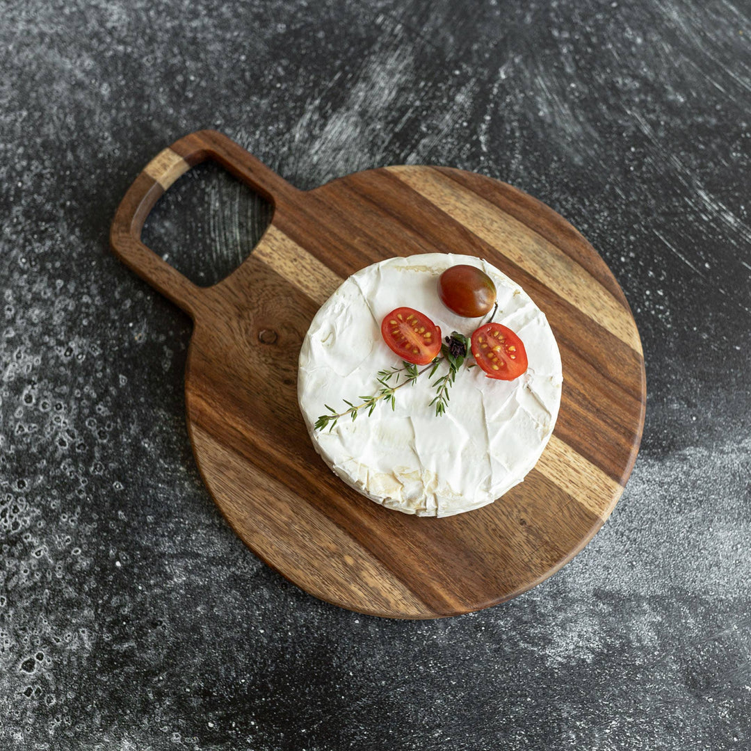 Silas 10" Sheesham Cutting Board Wood Round