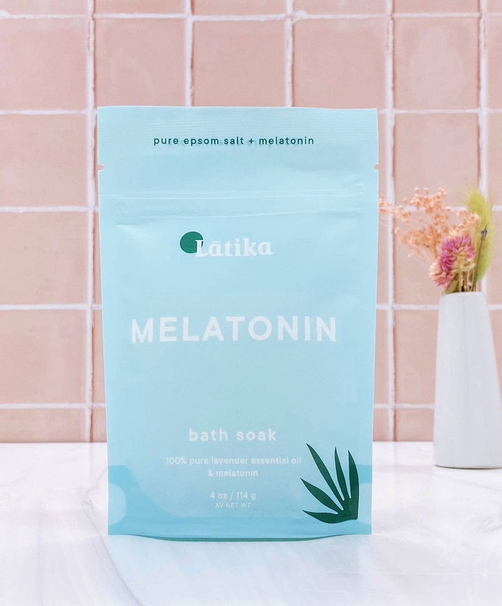 Melatonin Bath Soak for Sleep Assist
