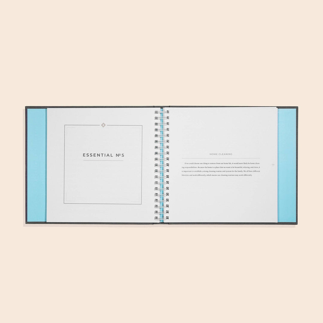 Open notebook with &
