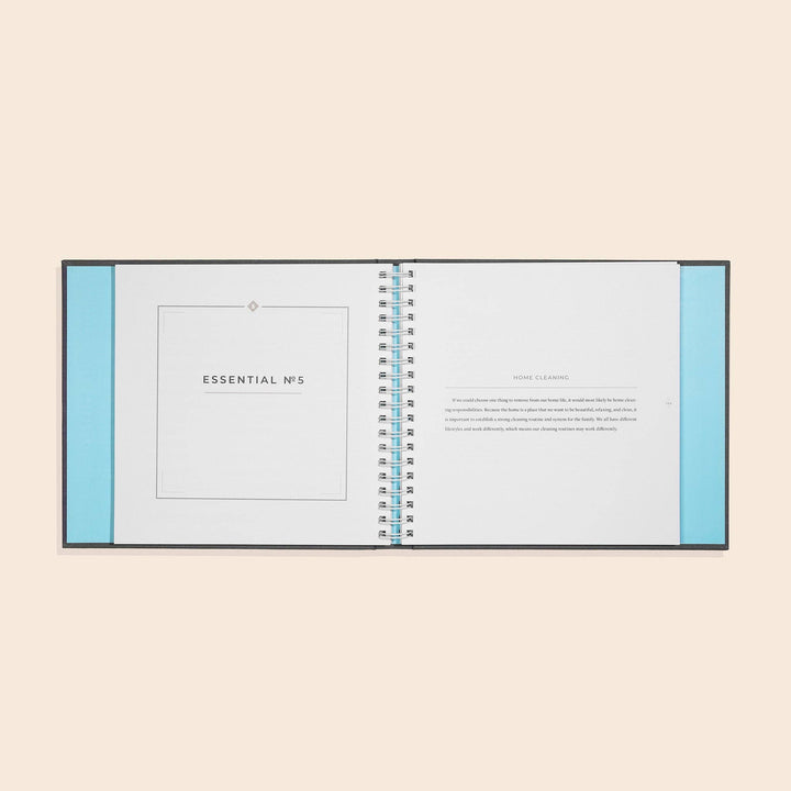 Open notebook with &