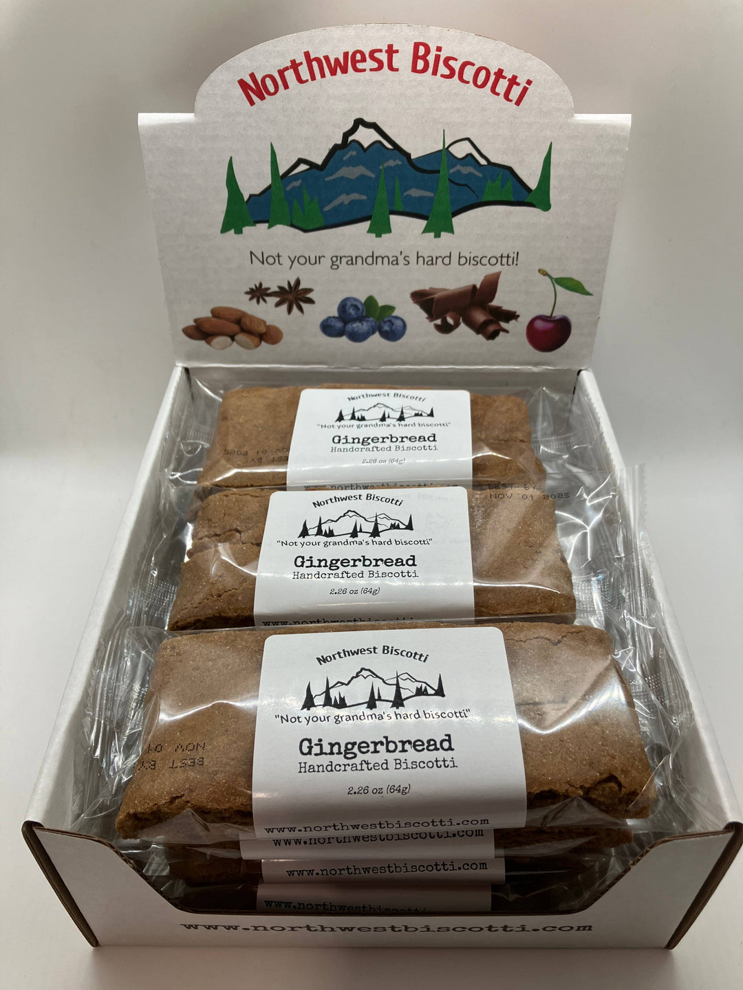 Gingerbread Biscotti