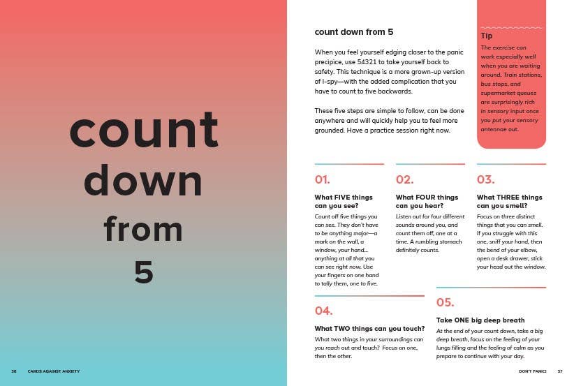 Cards Against Anxiety (Guidebook &amp; Card Set)