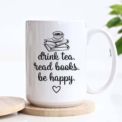 DETAILS  15oz capacity 15oz dimensions: 4.5” h x 3.4” diameter Glossy white ceramic mug Dishwasher safe (top rack) Microwave safe Image printed on both sides Printed using a permanent heat transfer method, no peeling or cracking will occur PLEASE NOTE In person, colors may vary slightly from the photos due to differences in computer monitor settings and the nature of the material and ink. Each item may vary slightly from the sample photo. 