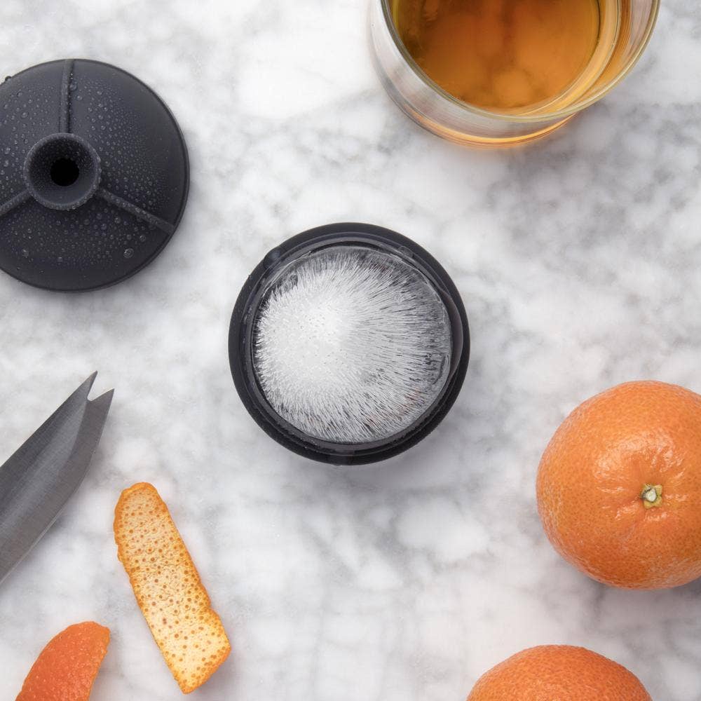 Peak Single Sphere Silicone Cocktail Ice Mold