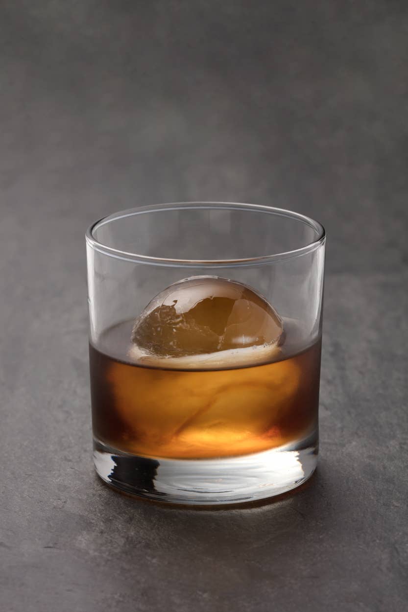 Peak Single Sphere Silicone Cocktail Ice Mold