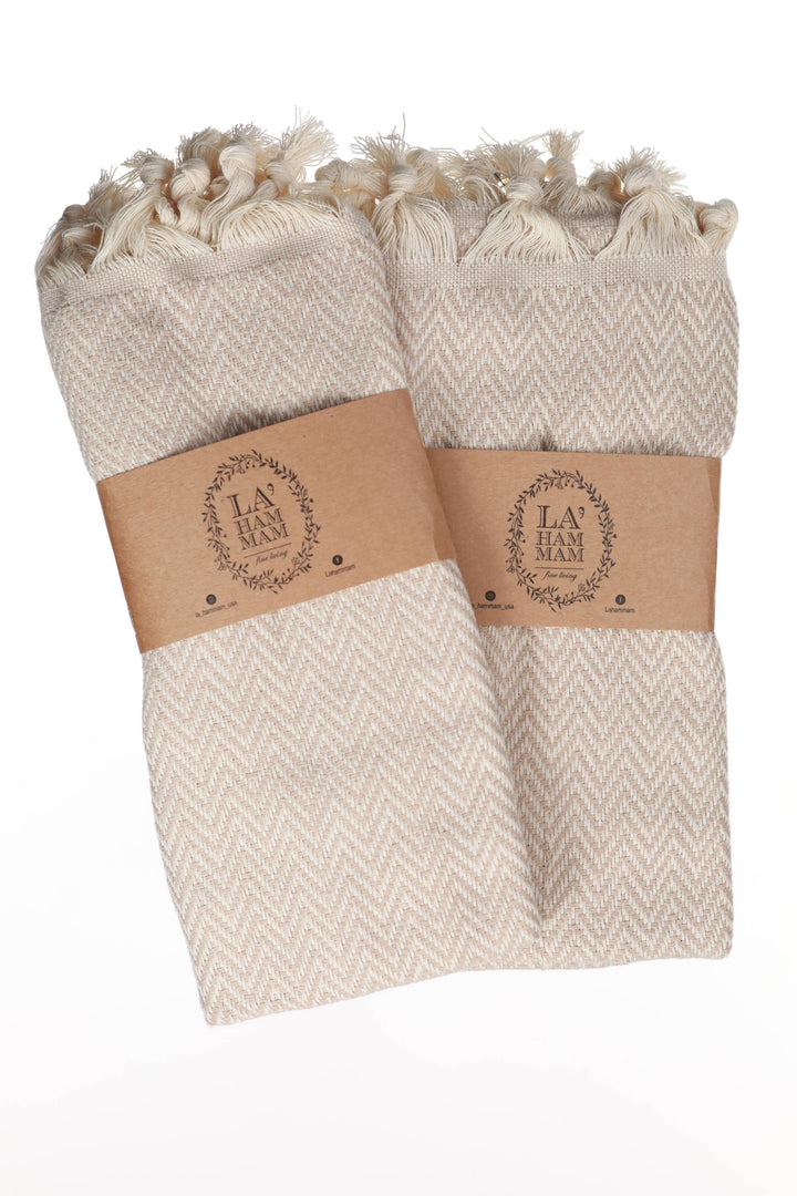 These cotton towels can also be used as placemats, for cooking, as a hand towel, dish towel, kitchen towel, hair towel, face towel and gym towel.  La&