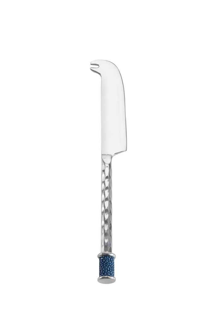 Hammered Stainless Steel Cheese Knife