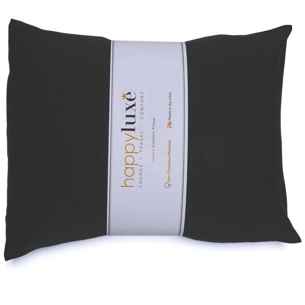 Don’t wait to purchase this dreamy Happyluxe Odyssey travel neck pillow in Jet Black!  It will be your best friend on long road trips or plane rides to ensure you can get some solid rest during those long travel hours. This flight my pillow is not only great for use in the plane, but it is perfect for taking power naps, hotel stays, rentals, on the beach, on the hammock, or just on-the-go with its stylish yet functional features.