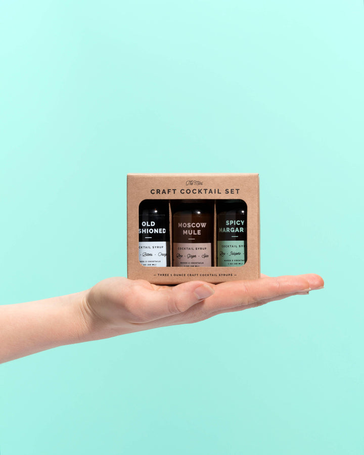 Craft Mini Cocktail Syrup Mixer 3-Pack Set