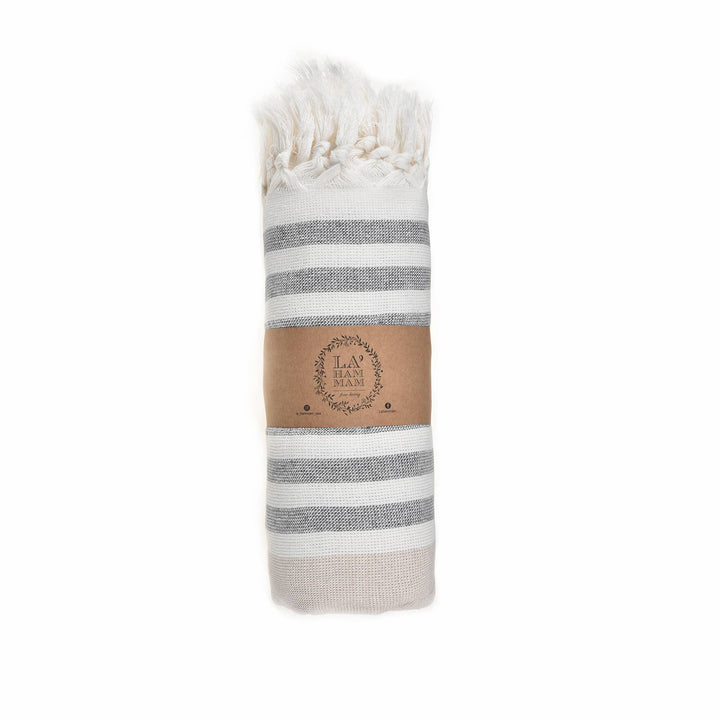 Peshtemal Cotton Towel _ Gray