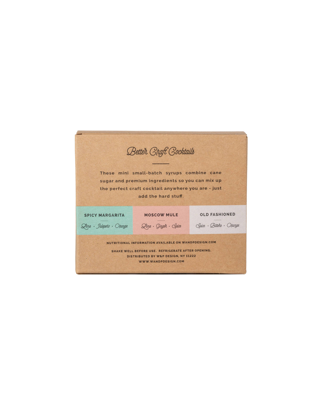 Craft Mini Cocktail Syrup Mixer 3-Pack Set