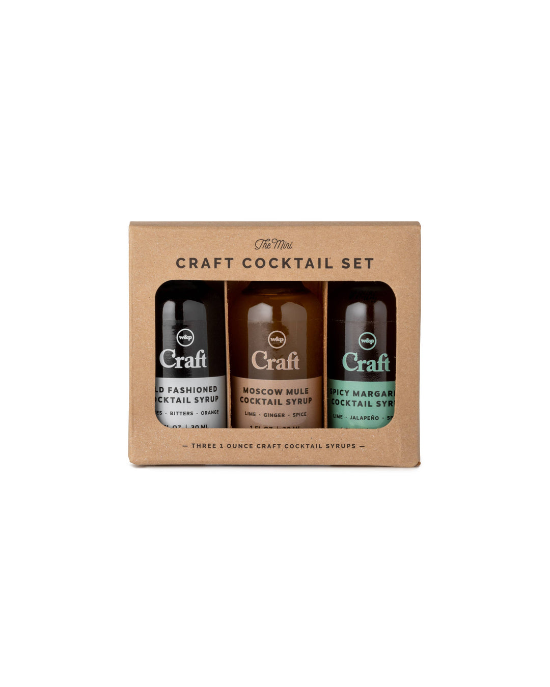 Craft Mini Cocktail Syrup Mixer 3-Pack Set