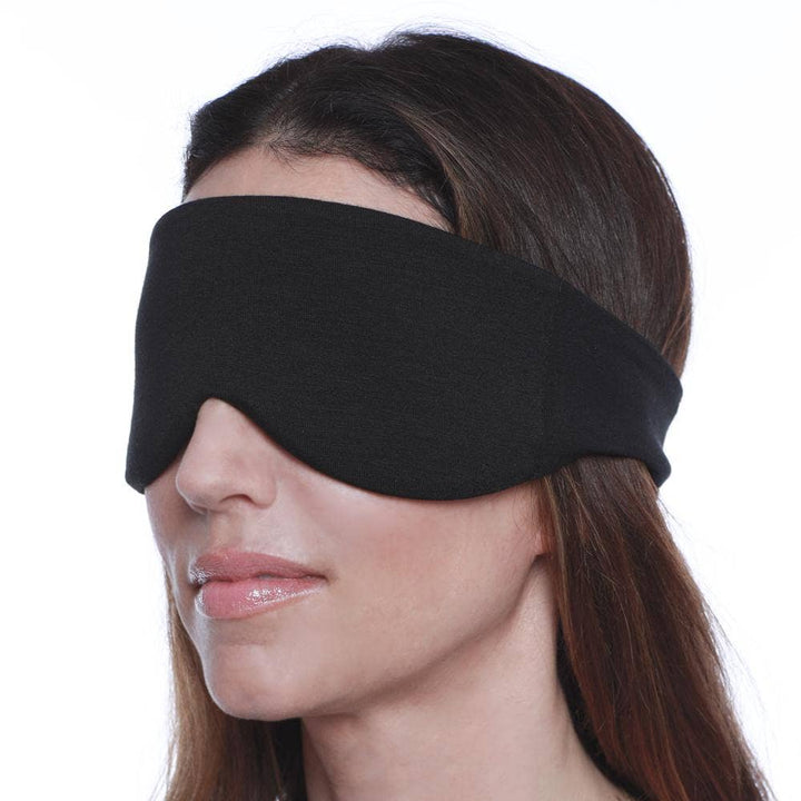 The Escape Sleep Mask in Jet Black