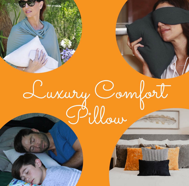 The Odyssey Travel Pillow_ Black
