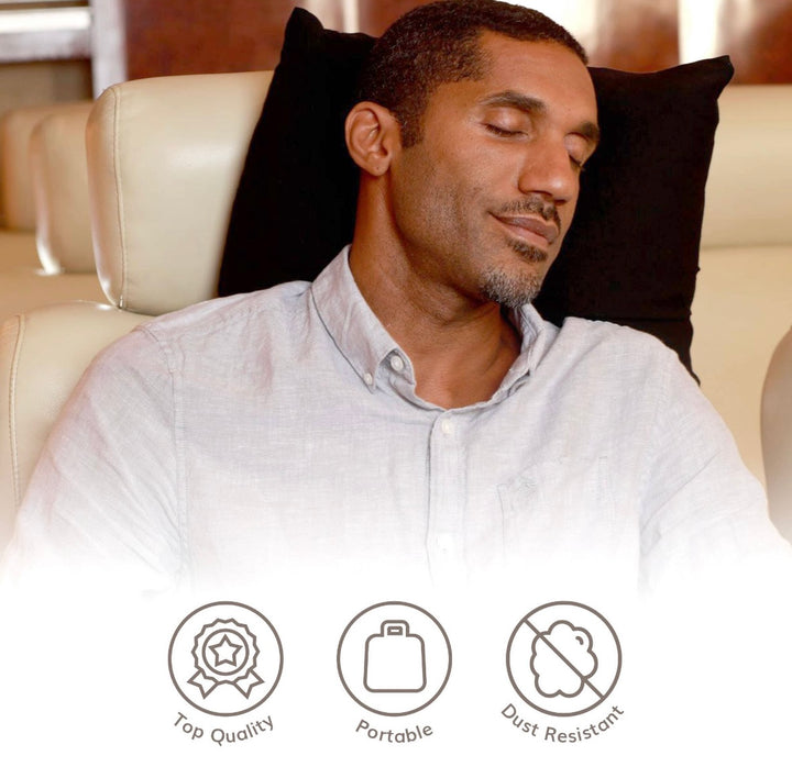 The Odyssey Travel Pillow_ Black