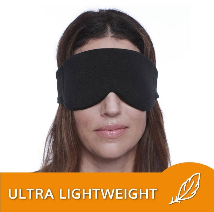 The Escape Sleep Mask in Jet Black
