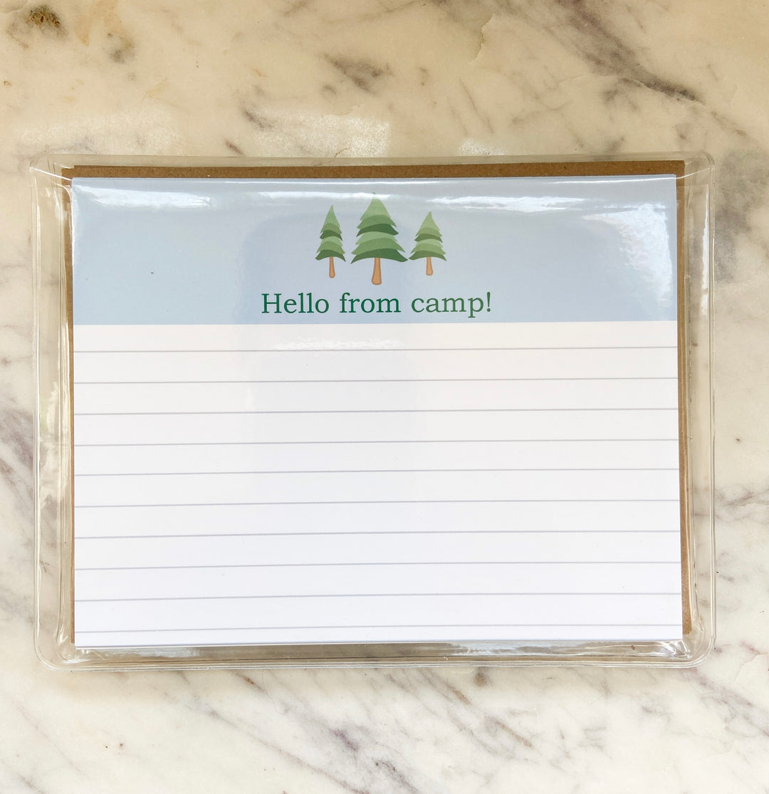 Camp Stationary- Blue