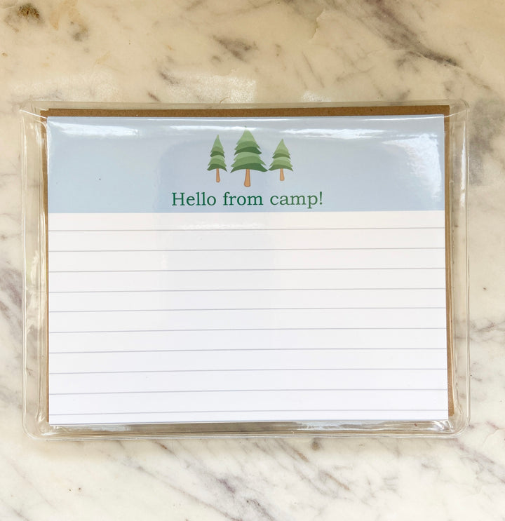 Camp Stationary- Blue